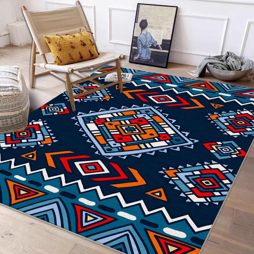 Moroccan Style Carpet for Living Room, Bedroom, Coffee Table, or Bedside Tatami Mat