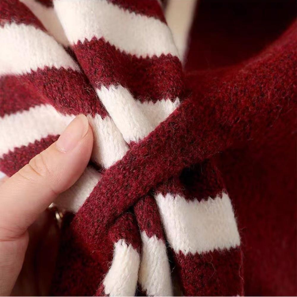 Knitted Triangular Scarf Warm Wool Scarf New British Triangle Scarf  Winter