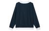 Nike Top Essenziale Sportivo da Donna Largo Tessuto Manica Lunga Scollo a V FV7650-480