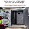 Car Armrest Box Storage For Toyota Sienna 2011-2014 2015 2016 2017 2018 2019 2020 Accessories Organizer Center Console Tray Box
