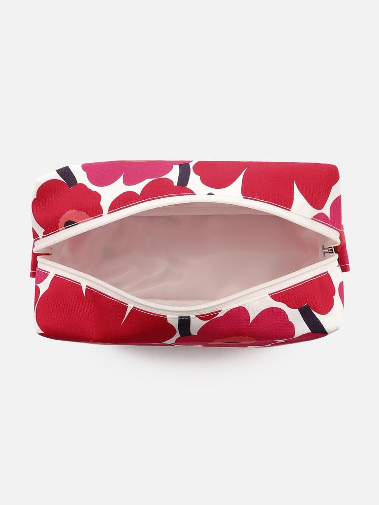 Marimekko Vilja Mini Unikko Pouch for Women F Red X White 52_1_52249447197