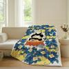 N-Naoto Hidaka Art Blanket Warm Soft Suitable For Bedroom Sofa Bed Living Room Office Travel Camping Gifts