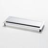 Damping Buffer Square Wire Channel Hole Embedded Junction Damping Wire Box Aluminum Alloy Wiring Box Computer Desk Cover Plate