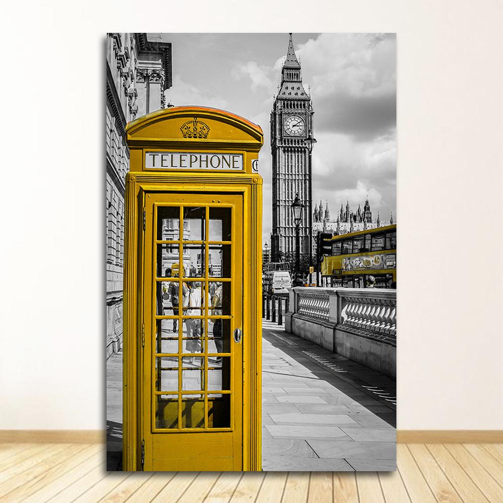 Canvas Print City London Paris Landscape Nordic S And Prints Paintings For Living Room Wall Art Decorative Pictures