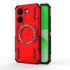 KEYSION Hollow Heat Dissipation Case for Xiaomi POCO X8 Pro Max TPU+PC Magnetic Cooling Shockproof Phone Cover for POCO X8 Pro