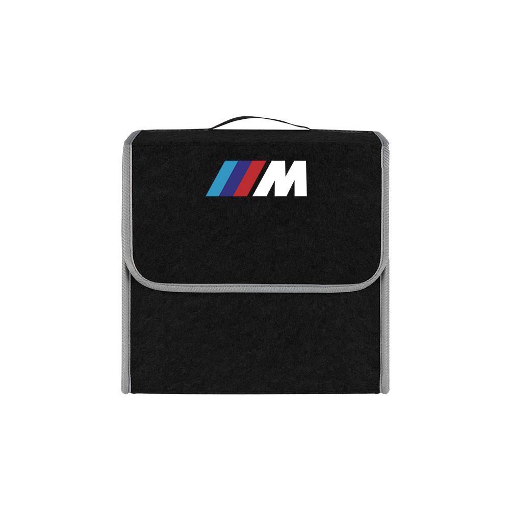 Car Trunk Storage Bag Felt Cloth Organizer Box Collapsible For BMW M Performance E46 E90 E60 F10 F30 F25 F31 Auto Storager Tools