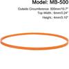 Set of 5 Sewing Machine Motor Belts Replacement Belts Suitable for Old Models Ensuring Smooth Operation and Longevity