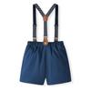 Boys' Gentleman Summer Romper Set: Infant & Toddler First Birthday Suit