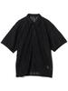 Shirt Mesh Open Collar Shirt SUMIKURO M 11011512147 [BEAMS] S/S Men's