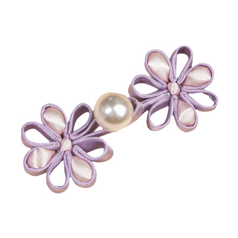 Satins Fabric Butterfly Knot Button Ideal For Wedding Dress And Clothing Embellishment