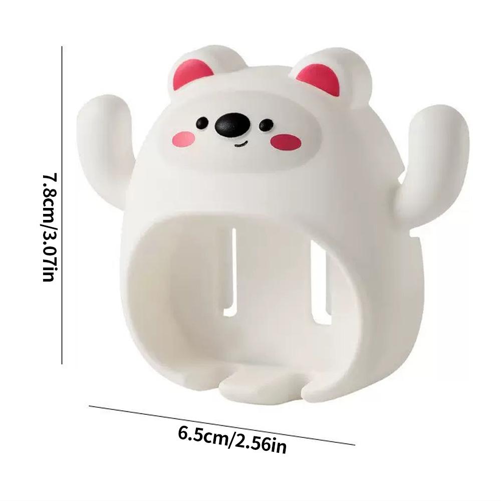 4 2 1- Multi Functional Toothbrush Holder Nail Free Adhesive Suitable for Various Toothbrush Holders