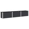 Raised Garden Bed Black 300 X 50 X 54 Cm