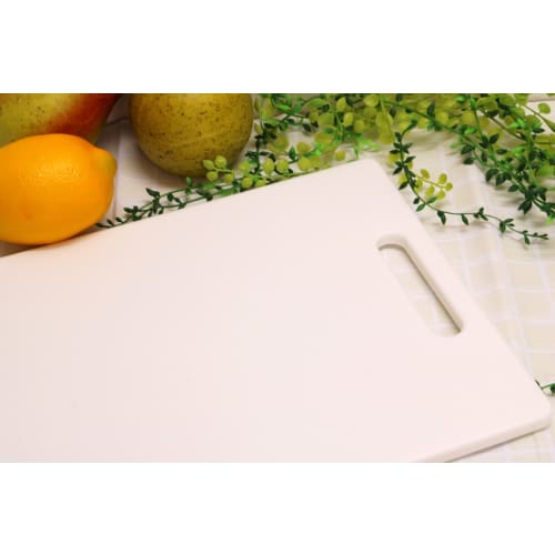Risu Cutting Board, Antibacterial, Large, White, W37 x D22 x H1cm, H&H