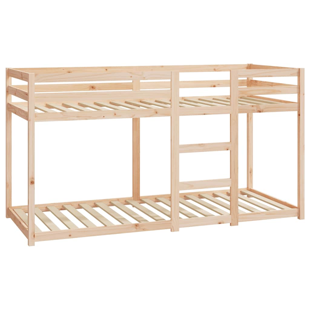 Vidaxl Cama Litera, 80X200 Cm, Madera Maciza de Pino