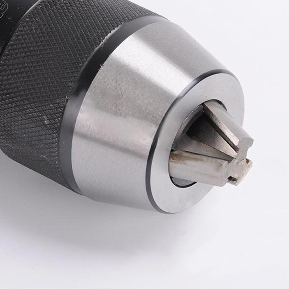 116mm Self Tightening Keyless Lathe Drill Chuck B16 MT2 B16 For Arbor Compatible for Drilling Milling and Lathe Equipment