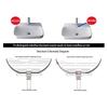 Manufacturer Price Chrome Brass Sink Pop up Waste Waste Click Clack Basin Drain for Bathroom