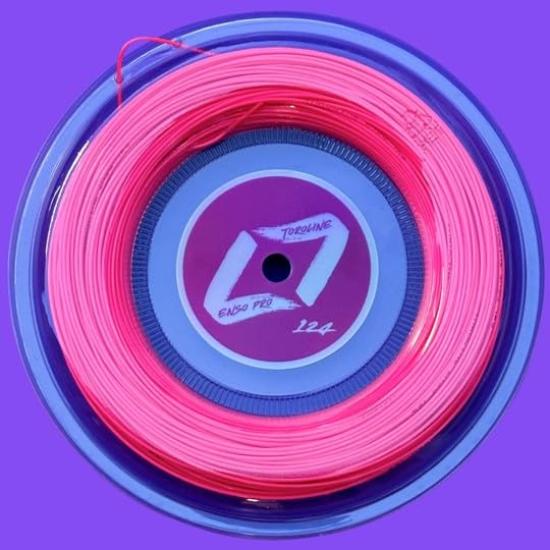 Trolley ENSO PRO-PINK tennis string polyester 1.24mm розовый
