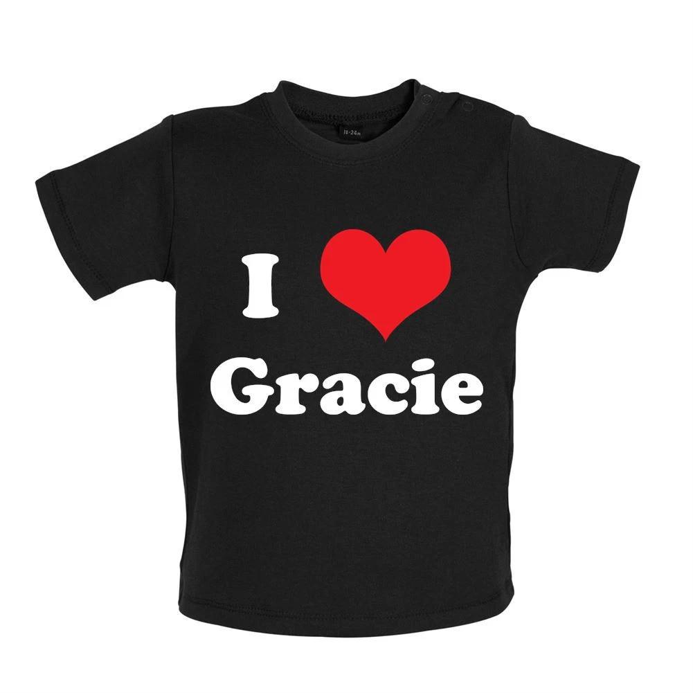 

I Love Gracie - Kids T-Shirt Tees Top - Love Fan Singer Abrams Song Tour Gig 120