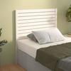 VidaXL Headboard White 81x4x100 Cm Solid Pine Wood 818996
