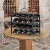 Multi-Layer Wine Rack Desktop Display, Stylish Wine Bottle Holder, Elegant Living Room Wine Storage Rack Display Organization