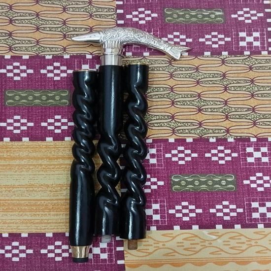 

91,44 см Латунная рукоять в виде головы рыбы Трость для ходьбы Морская палисандровая палка для хайкинга Подарок для него, для нее, для отца, для матери, для бабушки, для дедушки