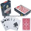 Golden Art Frosted Plastic Playing Cards - Bridge Size, Various Models & Colors Available