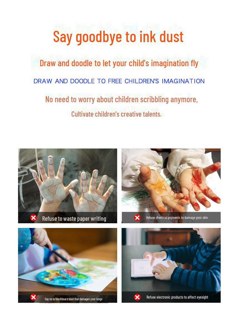 8.5-Inch LCD Colorful Erasable Drawing Board for Kids – Eye Protection Educational Toy and Holiday Gift