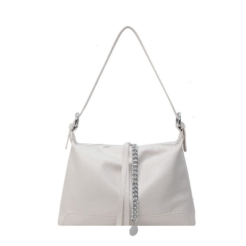 Large-capacity Bag Women's New Fashionable Texture Shoulder Crossbody Armpit Bag Simple Tote Bag