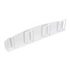 4 Cups Wall Mounted Mug Holder Magnetic Cup Hanging Rack No Drilling Cup Drying Stand for Kitchen Bathroom Living Room