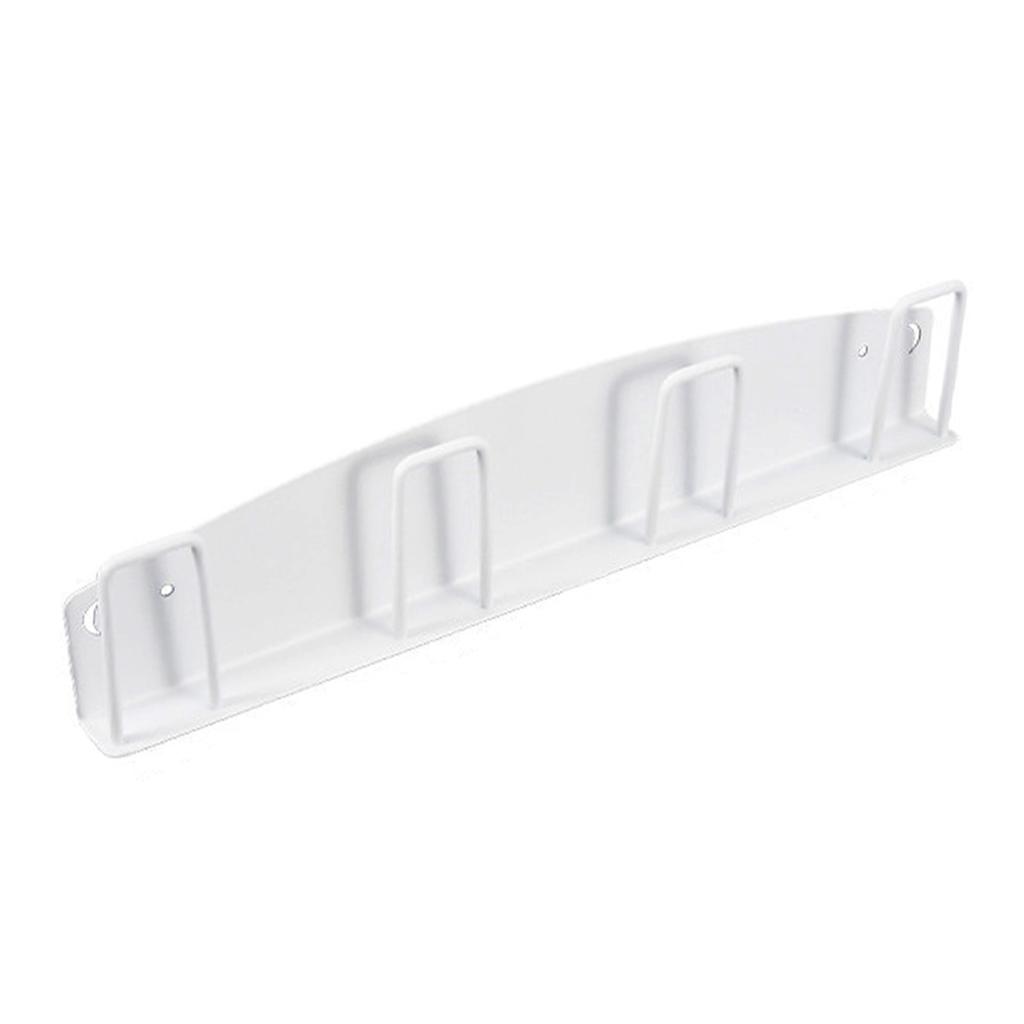 4 Cups Wall Mounted Mug Holder Magnetic Cup Hanging Rack No Drilling Cup Drying Stand for Kitchen Bathroom Living Room