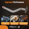maXpeedingrods Turbo Oil Return Drain Line 5135786AB for Dodge Cummins 5.9L Diesel 2004 2005 2006 2007, Turbocharger Oil Return Hose Line, 3970875