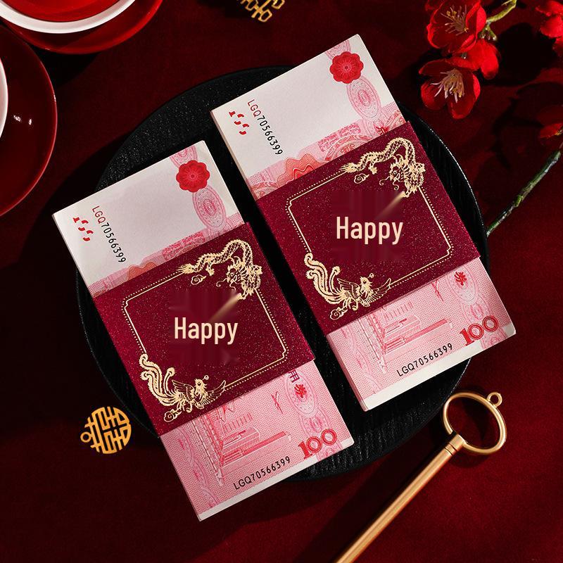 Creative Red Envelope Gift Holder for Wedding Engagement and Change of Address