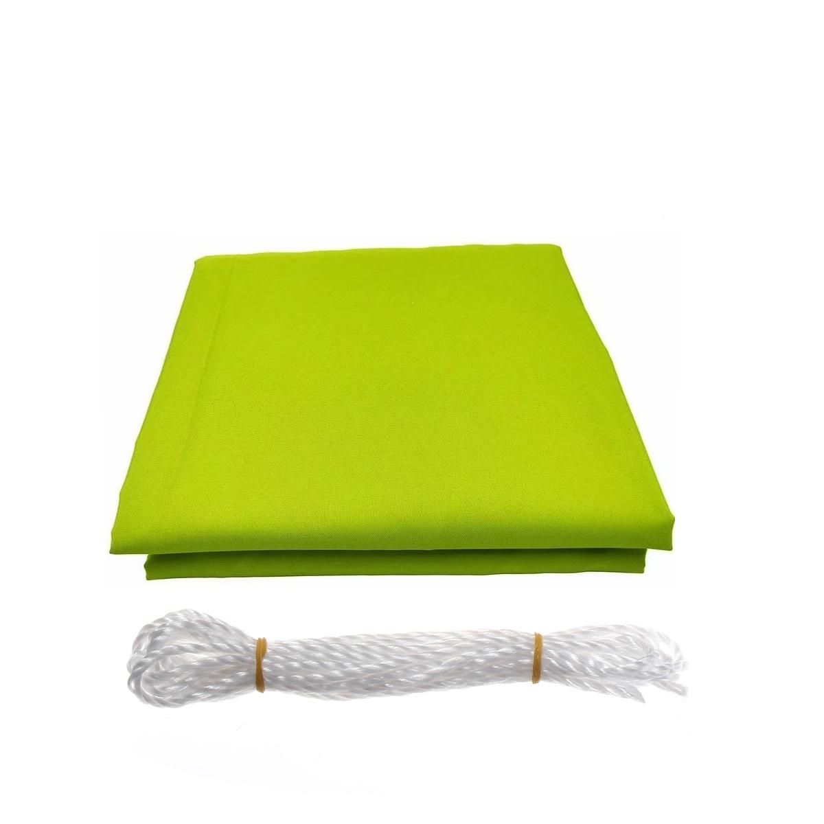 

Дихаюча сонцезахисна вітрила Трикутна вітрила із захистом від УФ-променів, Розмір: 3.6 x 3.6 x 3.6м Green