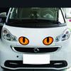 2 Pcs Cute Ulation Cat Eyes Car Stickers 3D Decal for Rearview Mirror Car Head Engine Cover Windows Decoration