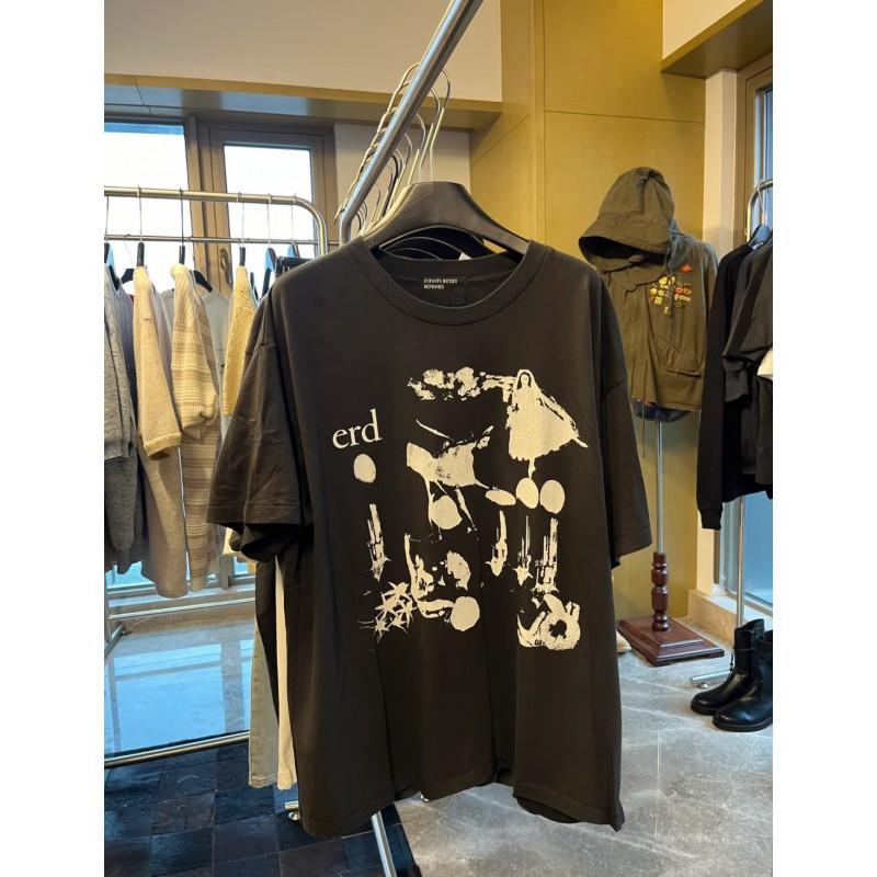 Unisex Streetwear Graphic Tee Oversized Cotton Short Sleeve T-Shirt Youth Casual Wear