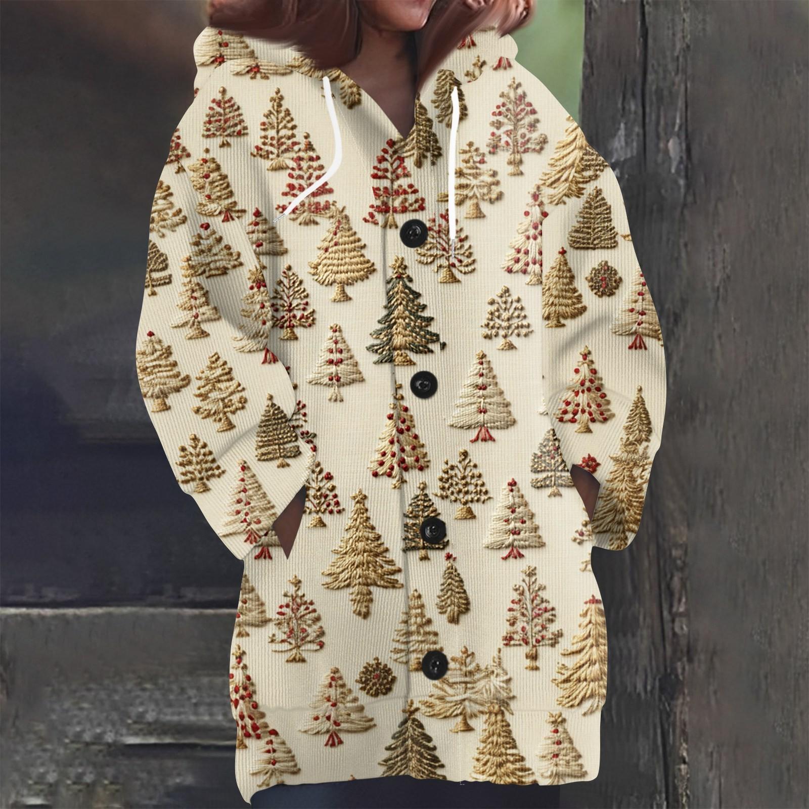 

Женская мода повседневная шерстяная вязка с капюшоном и пуговицами с длинным рукавом M жёлтый