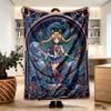 Sailor Moon Print Blanket - Soft & Comfortable, for Bedroom, Travel, Sofa, Home Decoration - Birthday Christmas Gift for Friend