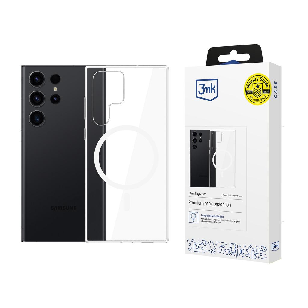 Samsung Galaxy S24 Ultra - 3Mk Clear Magcase