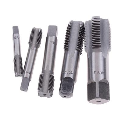 1Pc Przenośne narzędzie do cięcia gwintów metalowych Npt Ogólne G1/8 1/4 3/8 1/2 3/4 Hss Taper Pipe Tap