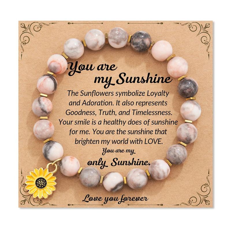 JYL TS Bracelet Ladies Elastic  Heart Charm Festival Gift Attracts Love & Joy