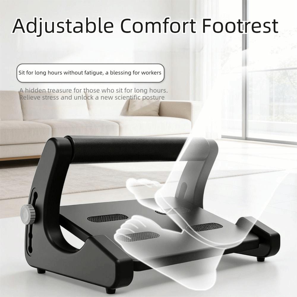 Ergonomik Ayarlanabilir Ayaklık Ayarlanabilir Açı Ofis Masası Ayak Desteği Ofis Kullanımı