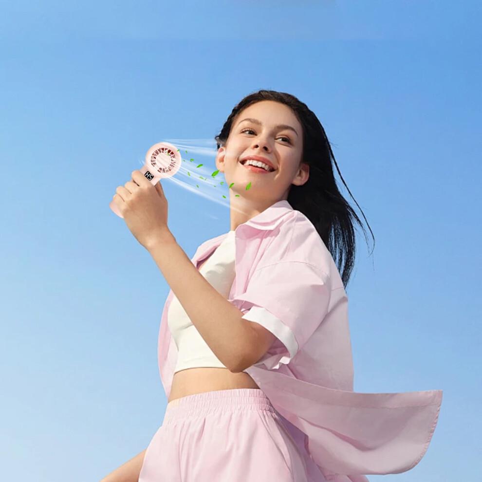 Holiday Gift Finder Mini Fan Handheld Handheld Mini Fan Portable Handheld Fan Handheld Fan Rechargeable