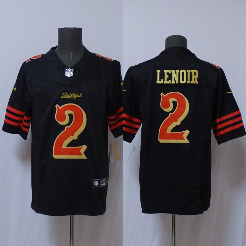 San Francisco 49ers Player Football Jersey Embroidered NFL Style Mens Game Day Apparel