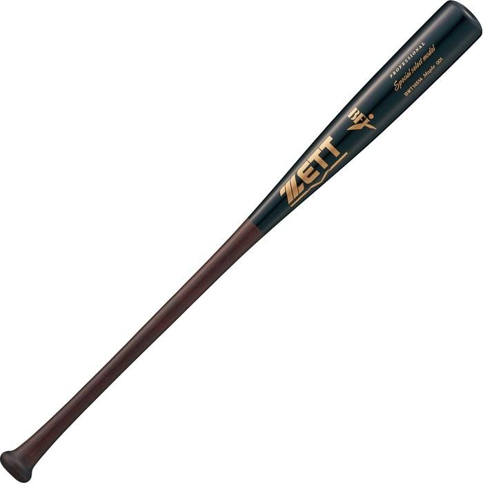 ZETT Hard Baseball Bat Special Select Model (North American Hard Maple) 84cm 880g Average Light Dark x Black (3719SA) BWT14514 3719SA/Light