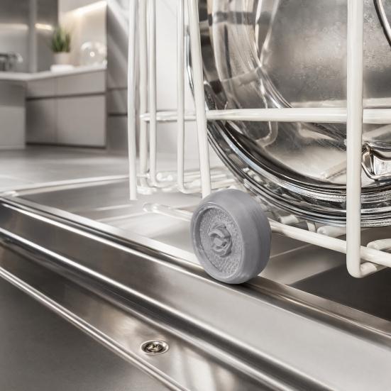 Yousheng 1 Pair Dishwasher Rack Roller Compatible for Miele G Series, Professional Dishwasher Rack Roller, Replacement Wheel for Lower