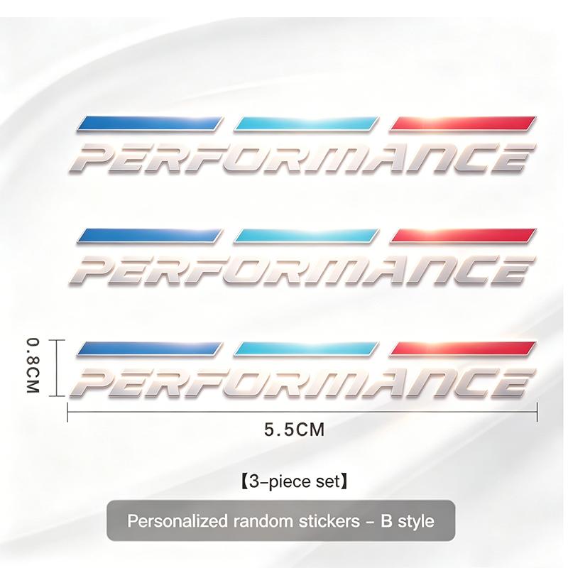 Metal Emblem Sticker Performance Car Decoration For BMW G42 G26 G60 G70 U11 G05 G20 G30 G01 G02 F40 F30 G32 G29 G08 G16 G14 F44 F222