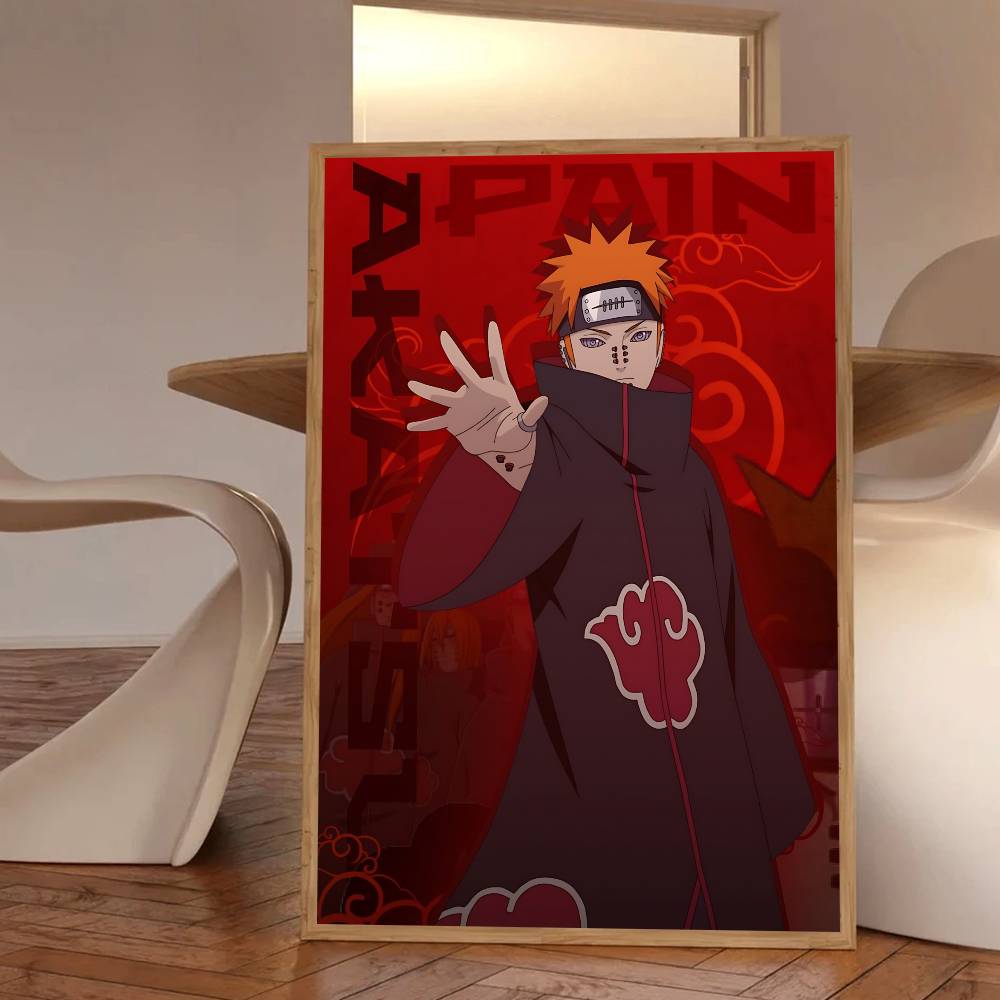 Anime Characters N-Nagato P-Pain Posters HD Print Vintage Wall Art Decor for Home Study Room