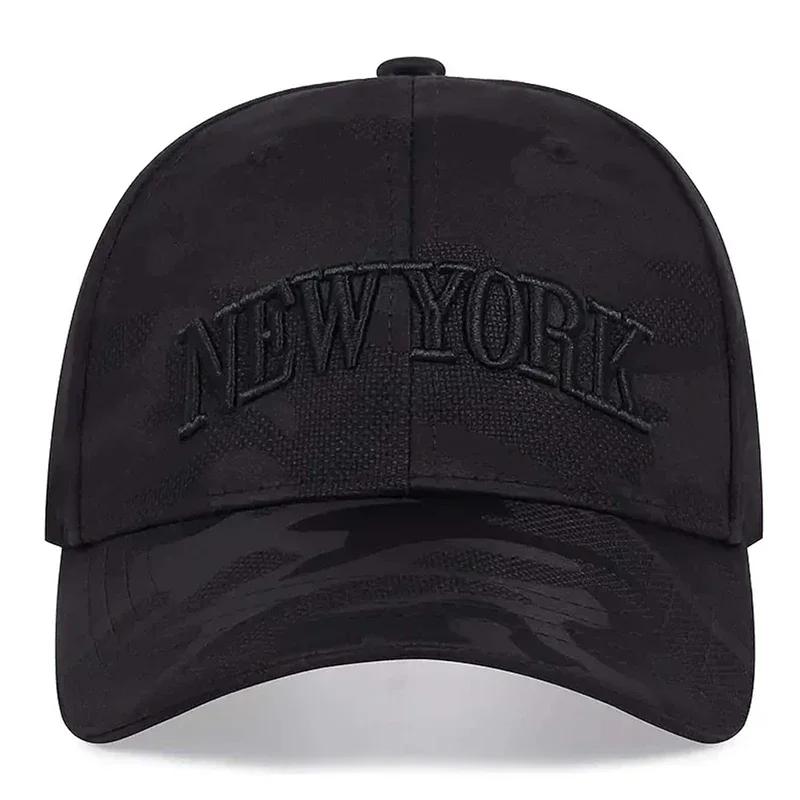 Baseball Stitching Embroidered York New Brand Latest Fresh Neutral Gender Women Men For Caps Spring Autumn Outdoor Sunscreen Hat Adjustable Casual
