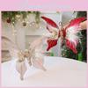 Butterfly Christmas Celebration Decor Props With Soft Fabric Accessories Party
