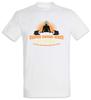 WHITE SUPER SAIYA GYM VINTAGE T-SHIRT - Dragon Goku Goten Ball Son Z Anime Roshi